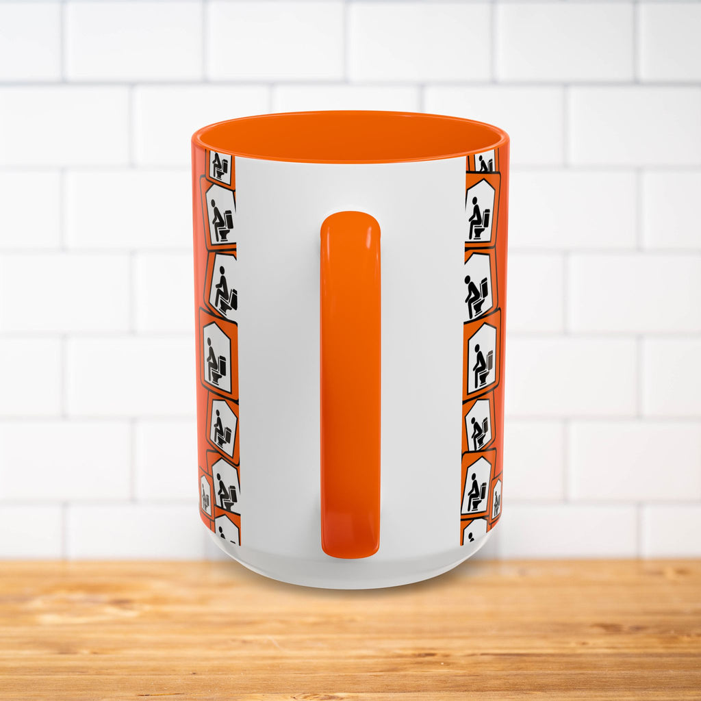 The Throne Depot Portable Restrooms Mug | Accent Coffee Mug