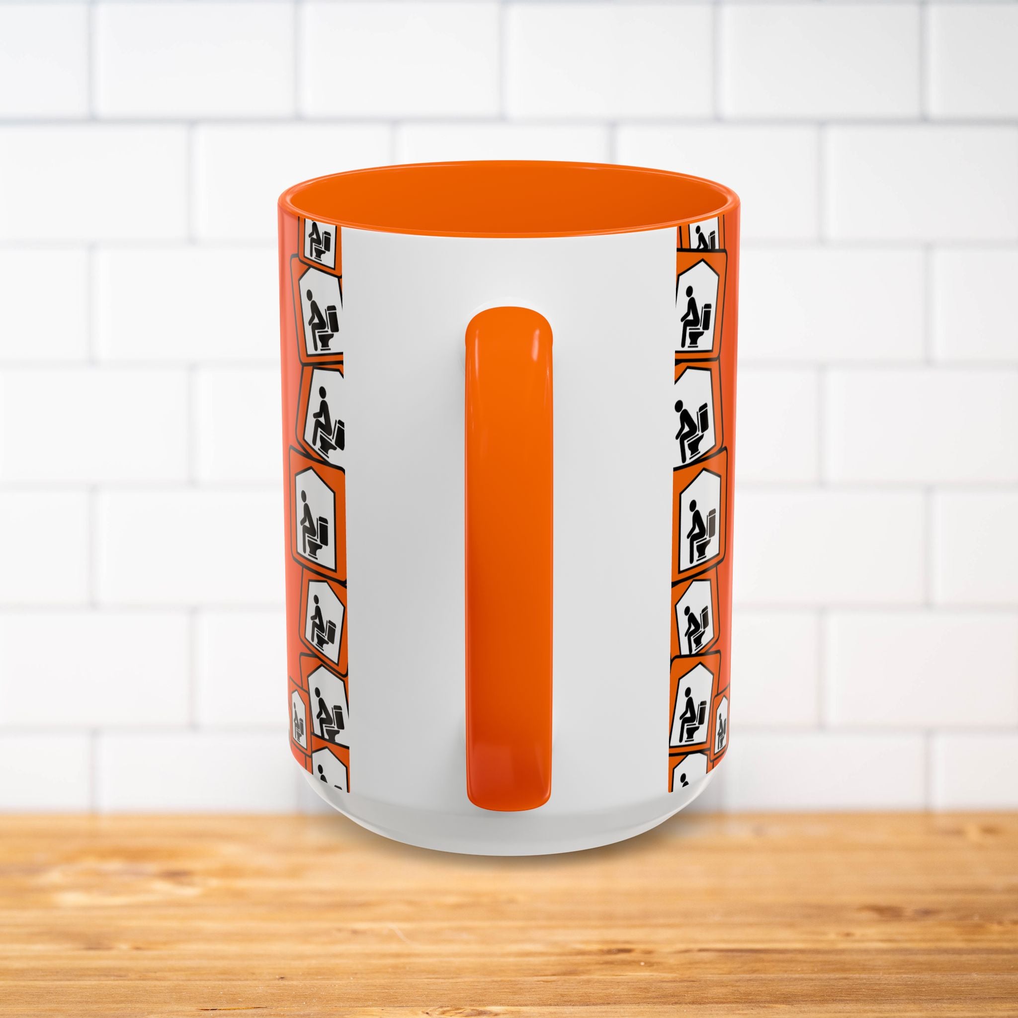 The Throne Depot Portable Restrooms Mug | Accent Coffee Mug