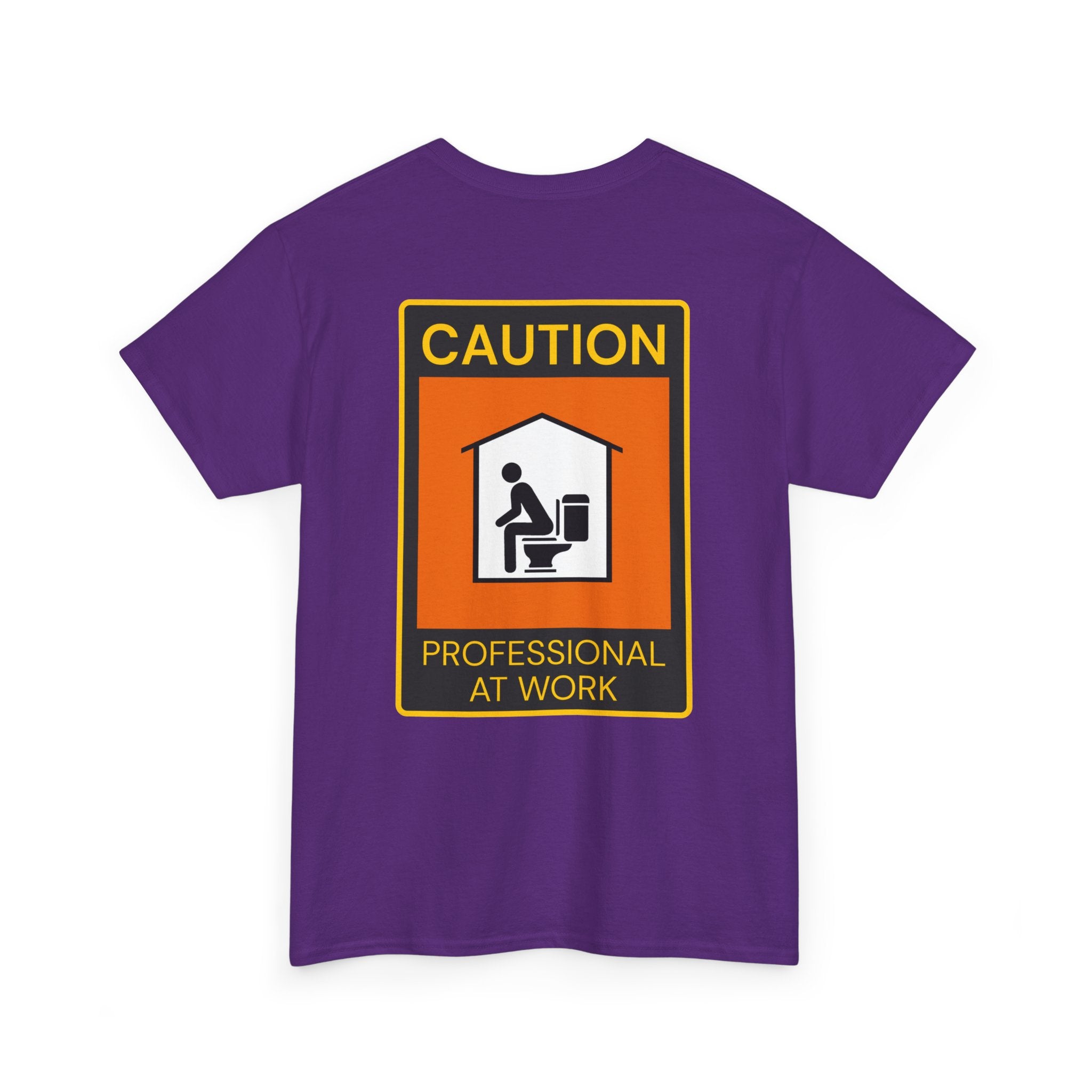 “Caution: Professional At Work” Graphic Tee
