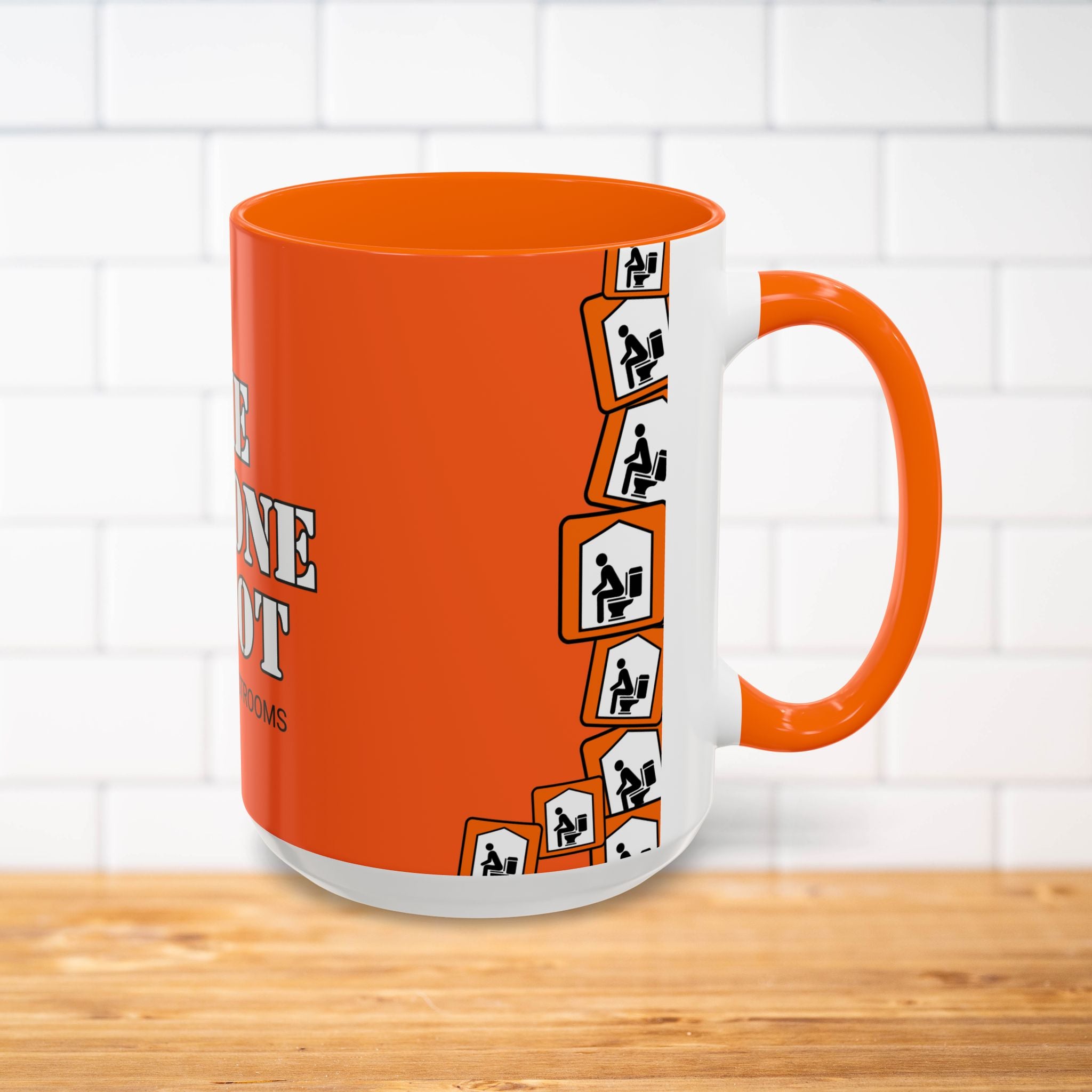 The Throne Depot Portable Restrooms Mug | Accent Coffee Mug